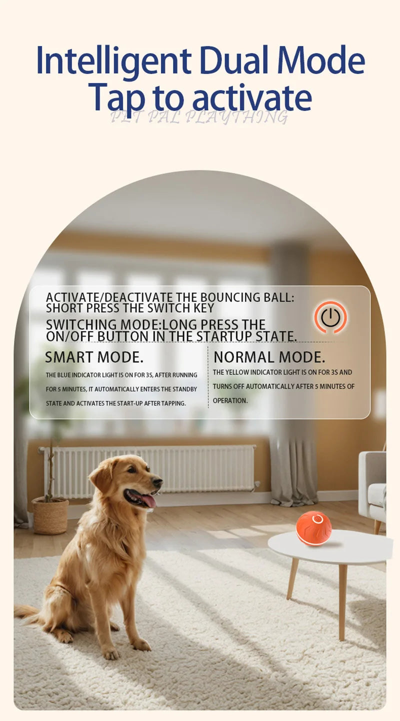 Xiaomi Smart Gravity Bounce Ball – Interactive Dog Toy Ball 🎾🐶