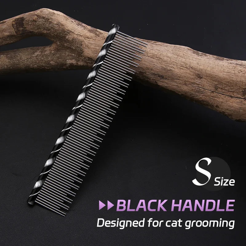 Fenice Cat Grooming Comb – Stainless Steel Pins