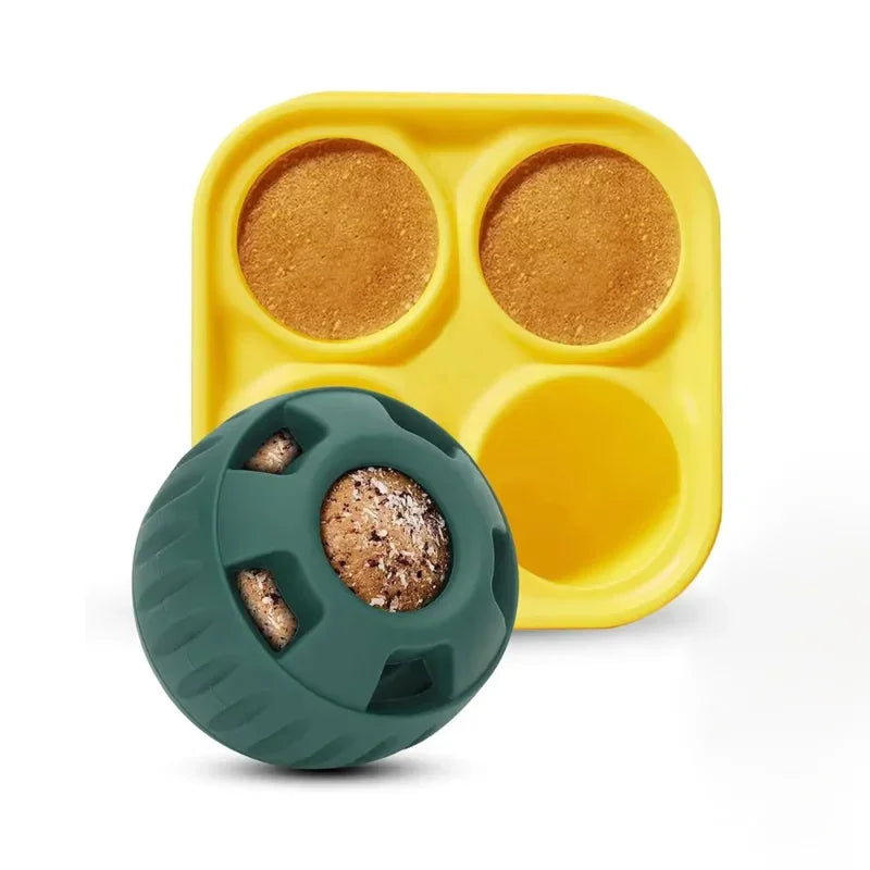 Fillable Food Dog Toy – Slow Licking Silicone Feeder Ball & Frozen Treat Dispenser for Dogs