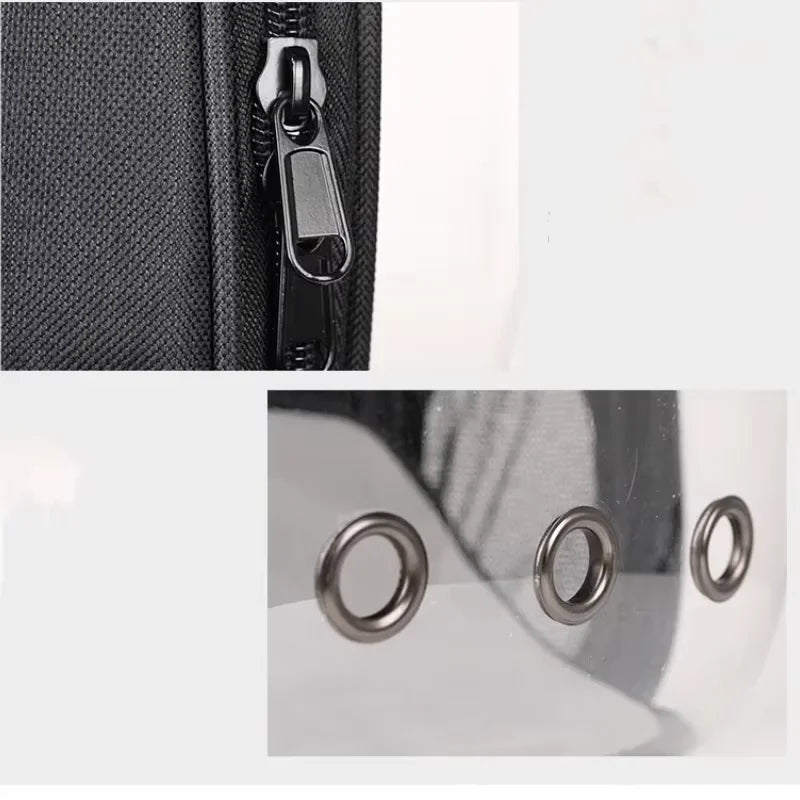 Portable Space Capsule Cat Carrier – Breathable Travel Bag for Cats & Small Dogs
