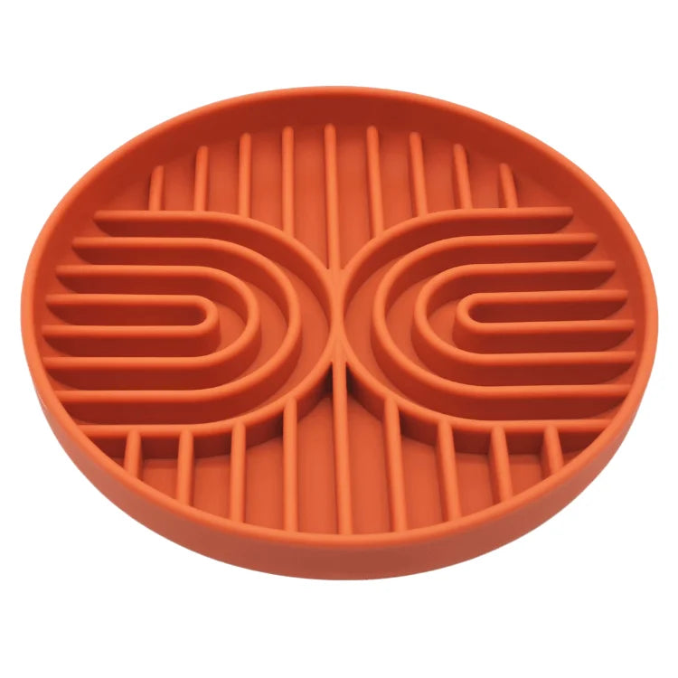 Slow Feeder Pet Bowl – Anti-Slip & Anti-Choking for Cats & Puppies 🐾🍽️