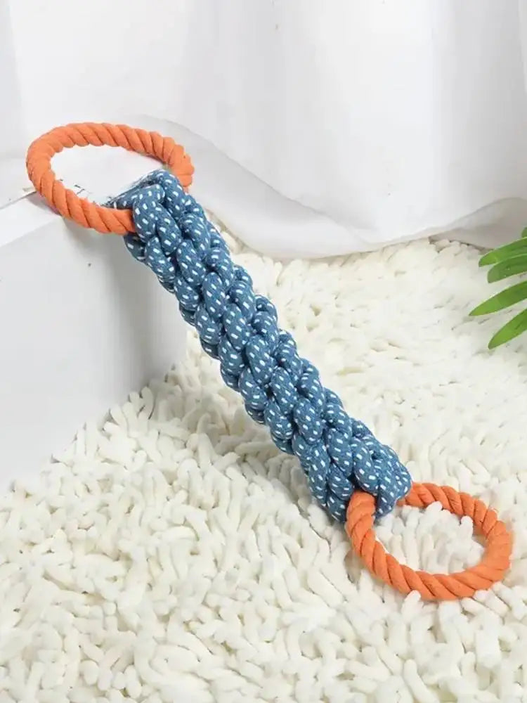 Indestructible Dog Rope Toy – Chew & Tug Training 🐕🪢
