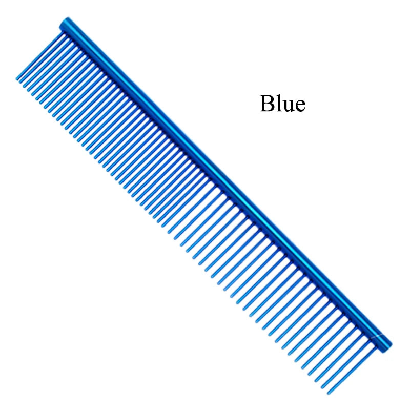 Meisha Stainless Steel Pet Grooming Comb – Professional Deshedding Brush for Dogs & Cats