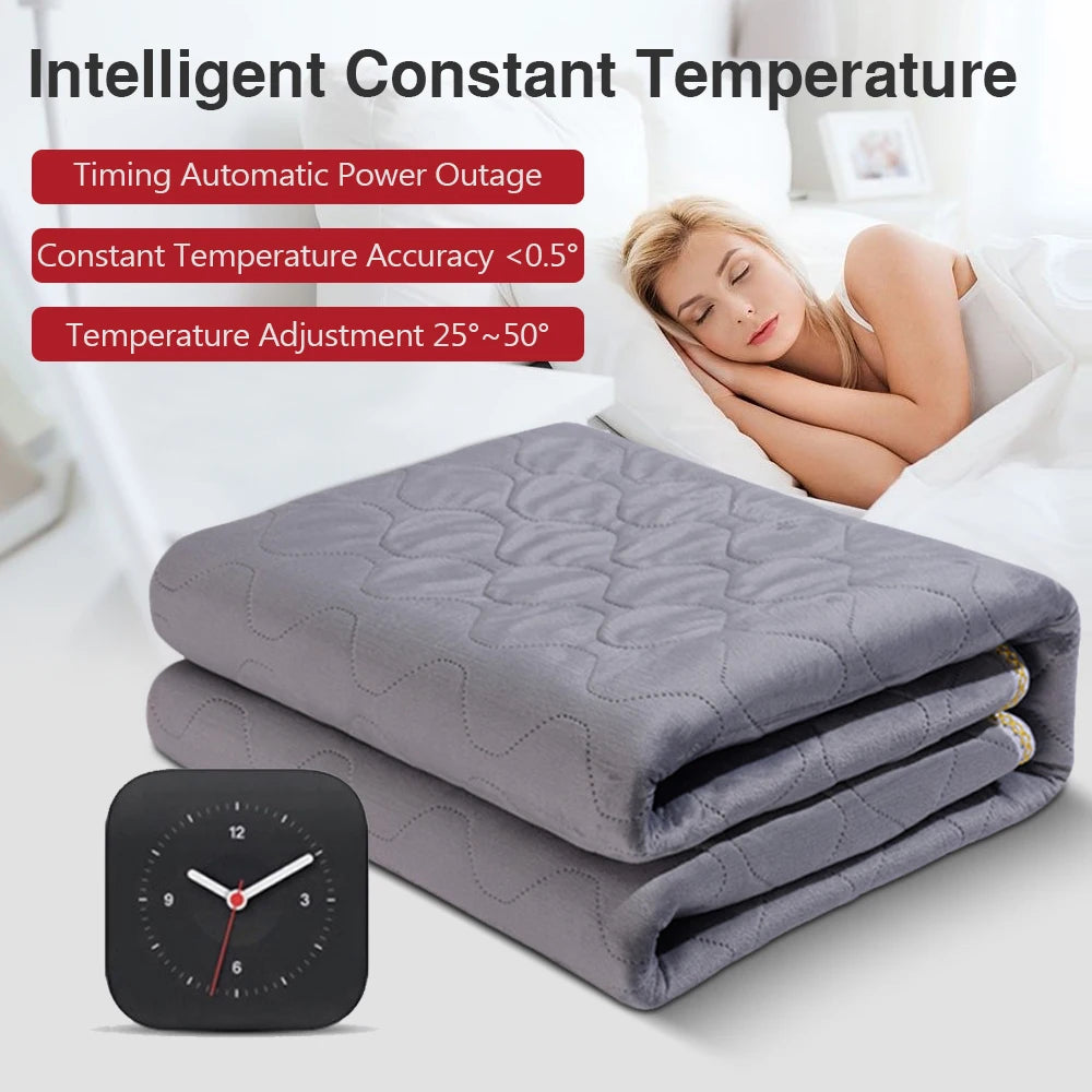 12V Electric Heated Car Blanket – 9 Heat Levels, Soft Travel Throw for Camping, Road Trips & Outdoor Use (Multiple Sizes)