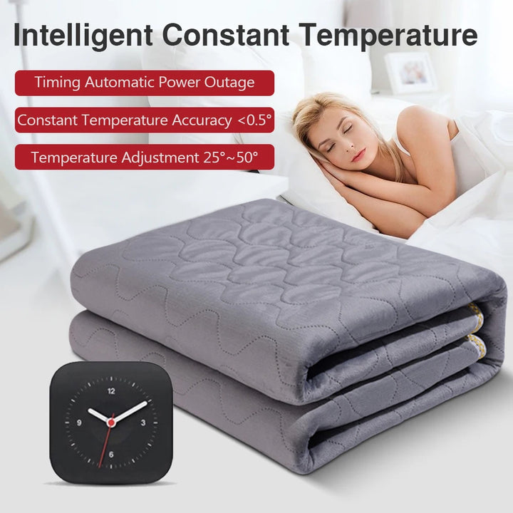 12V Electric Heated Car Blanket – 9 Heat Levels, Soft Travel Throw for Camping, Road Trips & Outdoor Use (Multiple Sizes)