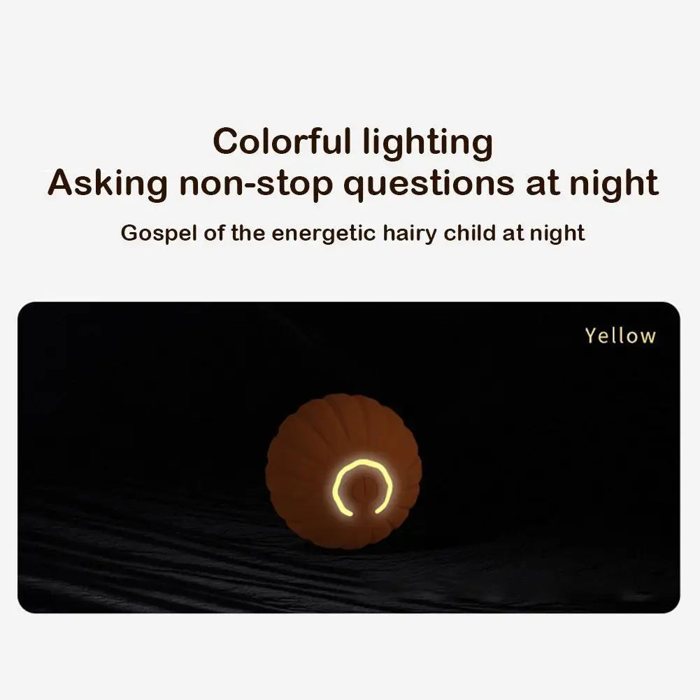 ⚽ Automatic Smart Moving Dog Toy Ball – Interactive Jumping Chew Toy (USB Rechargeable) 🐾💨