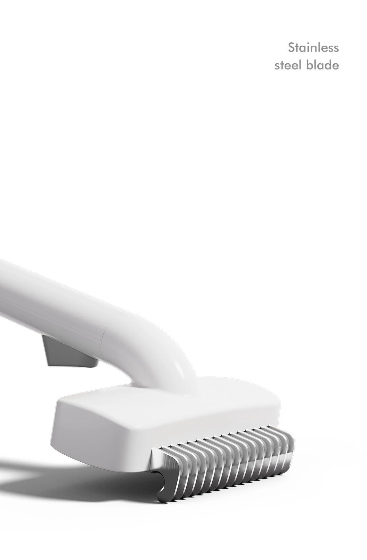 🐾 Stainless Steel Pet Comb with Rounded Knife Head – Gentle Grooming Tool for Dogs & Cats