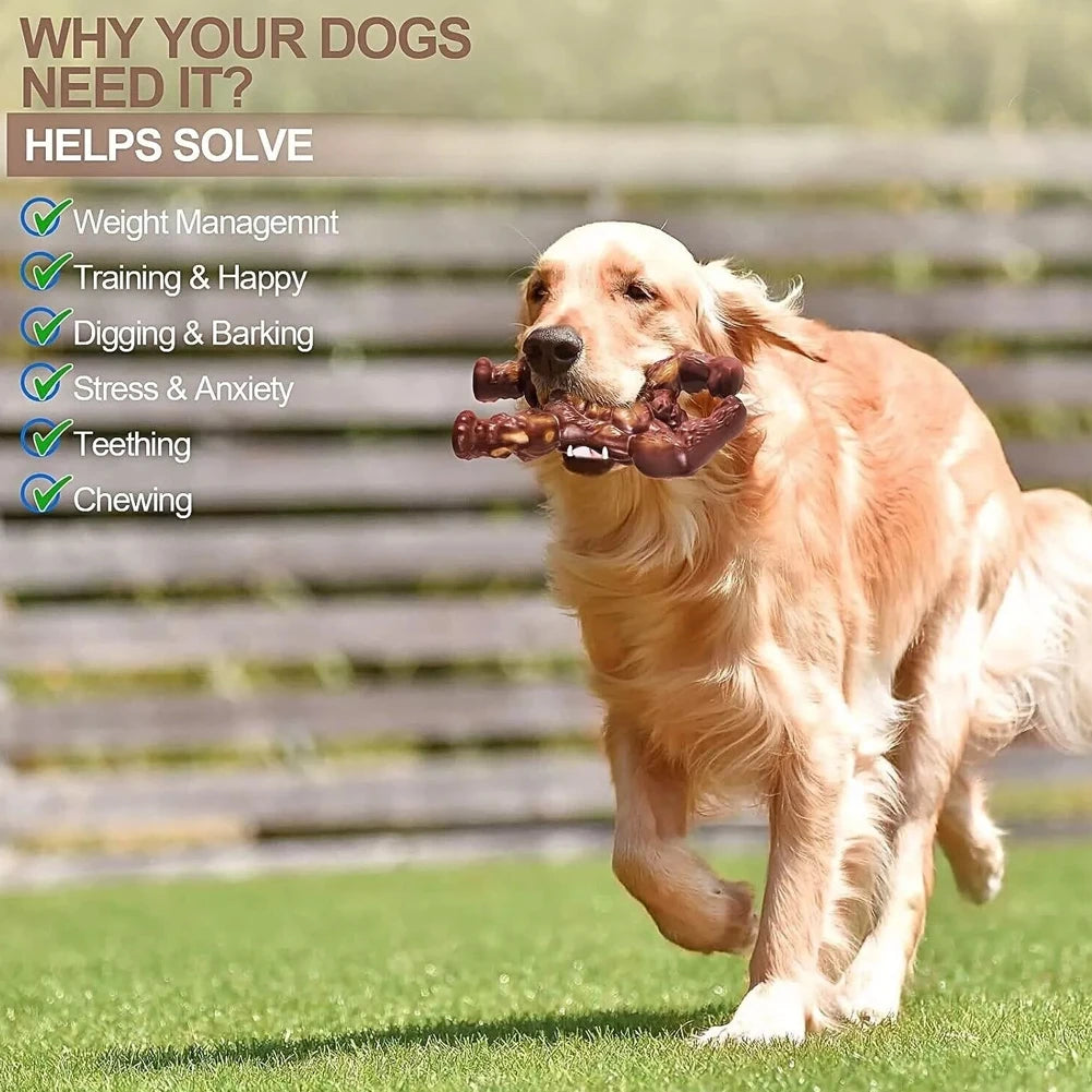 Indestructible Gorilla Dog Chew Toy – Ultra Tough Chewing Stick for Large Aggressive Chewers