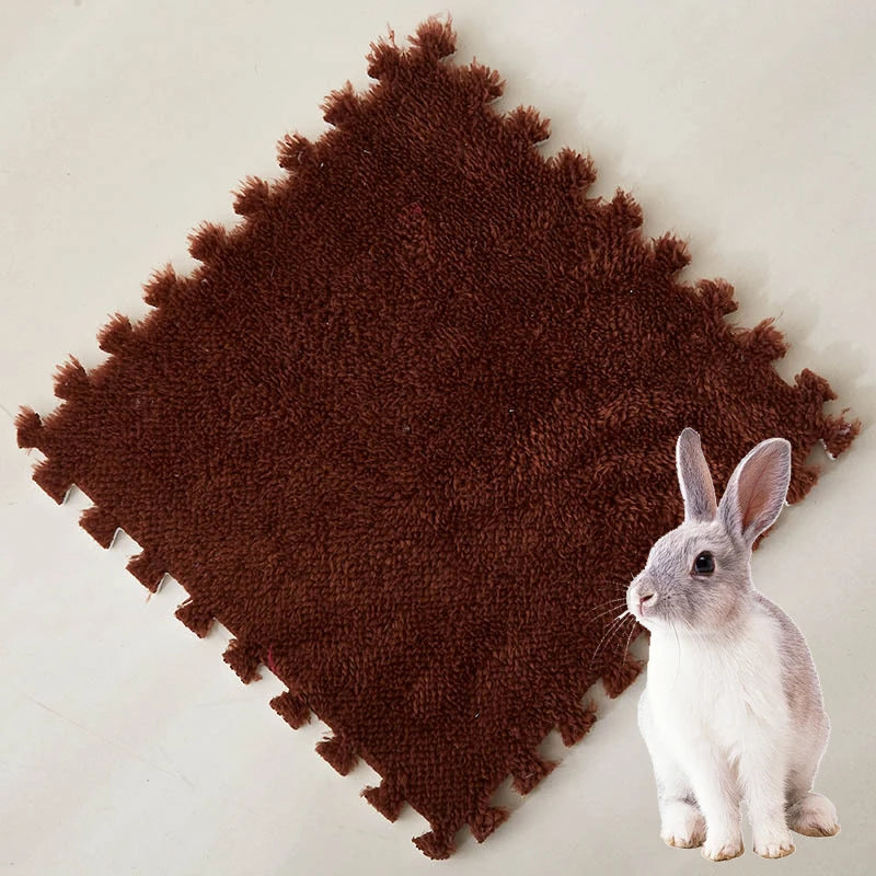 30×30cm Soft EVA Foam Pet Warming Pad – Small Animal Sleeping Mat for Guinea Pigs, Hamsters, Rabbits (1–10Pcs)