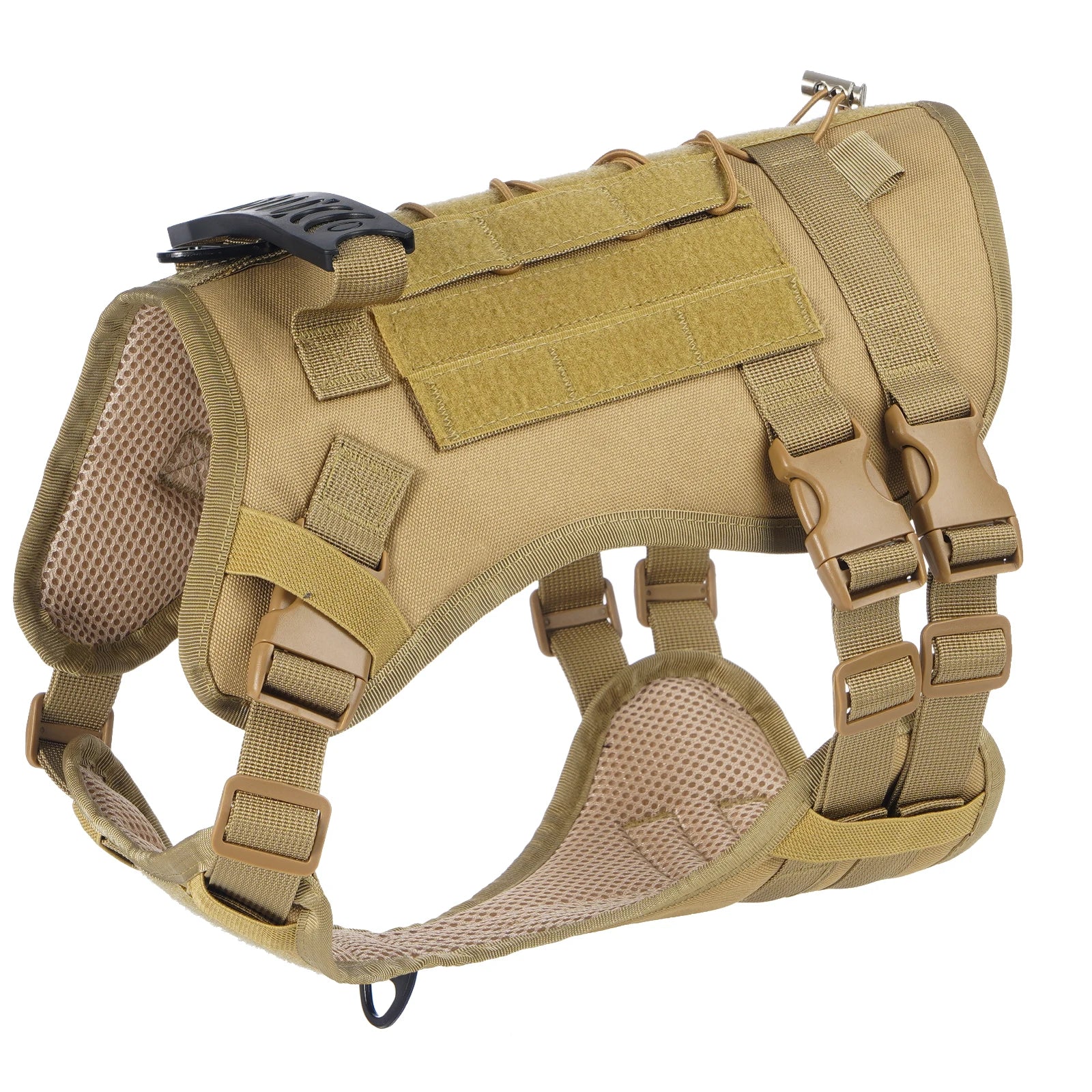 🛡️ Tactical Chest Strap Dog Harness – Heavy-Duty Outdoor Control for Large Dogs 🐕
