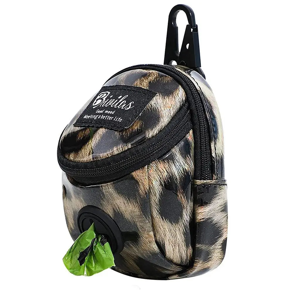 Portable Dog Training Treat Pouch – Outdoor Dog Snack Bag with Waist Strap & Poop Bag Holder
