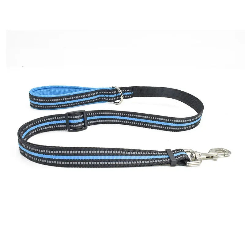 🐾 Personalized Nylon Adjustable Dog Harness – Reflective, Breathable Vest with Leash for Small, Medium & Large Dogs