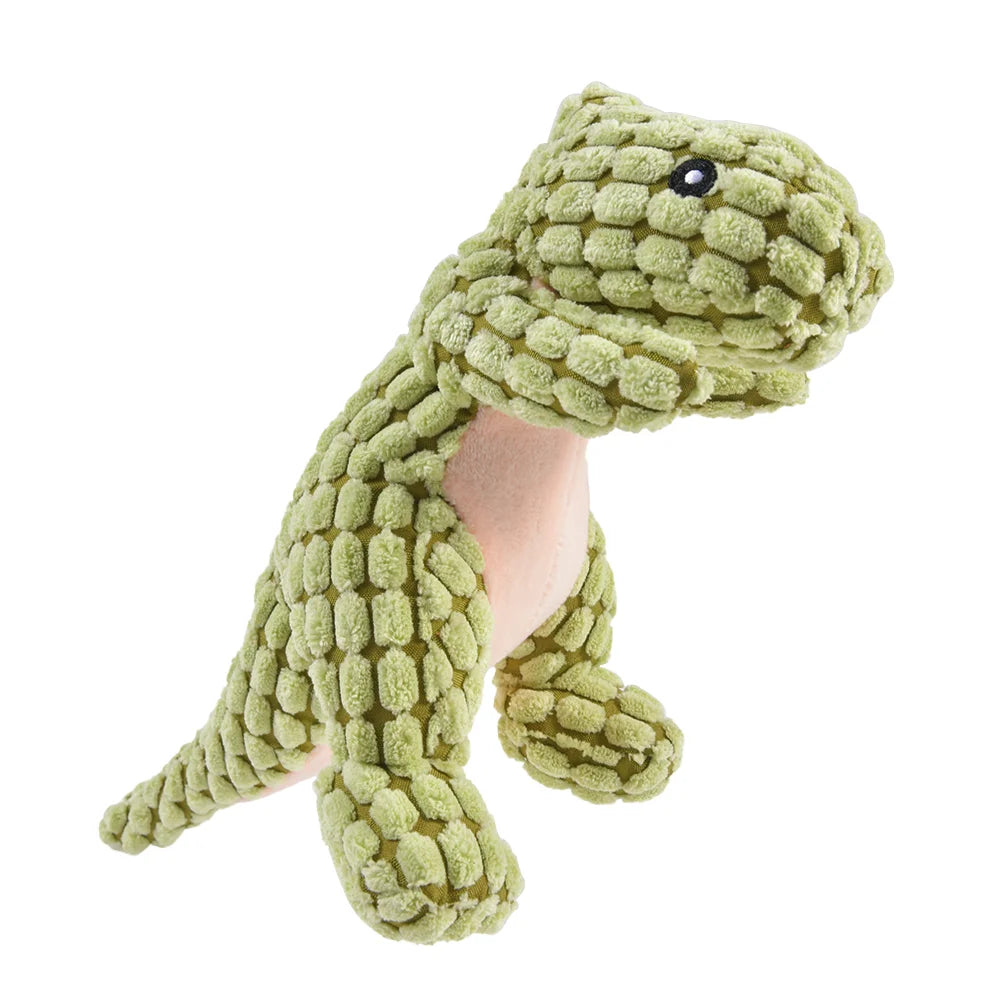 Plush Dinosaur Chew Toy – Soft Interactive Toy for Cats & Small Dogs