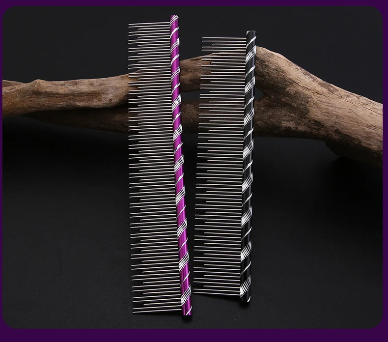 Fenice Cat Grooming Comb – Stainless Steel Pins