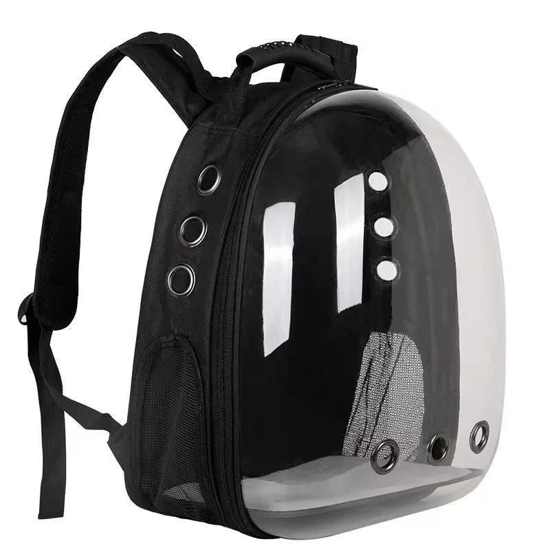 Portable Space Capsule Cat Carrier – Breathable Travel Bag for Cats & Small Dogs