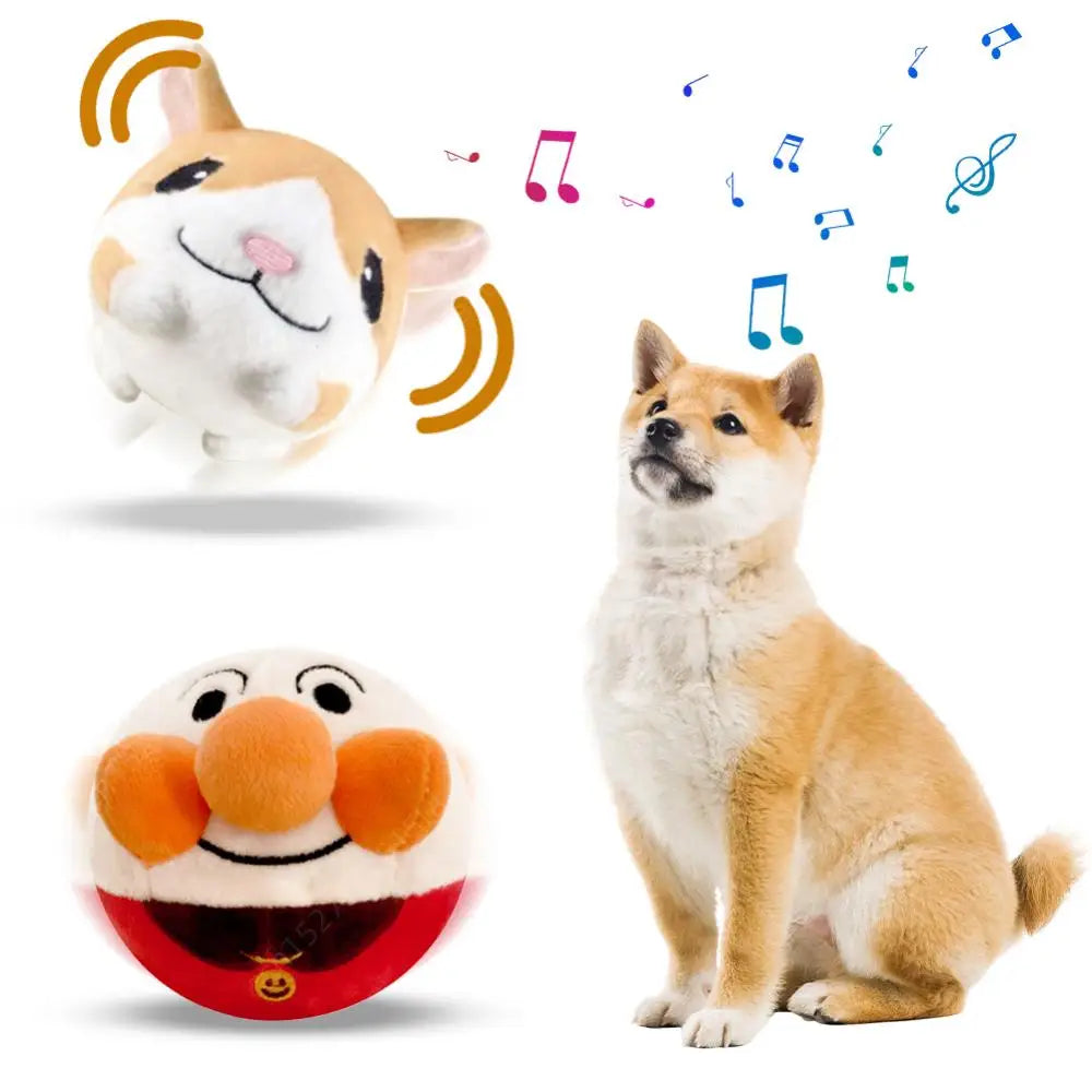Talking Plush Ball Dog Toy – Interactive Bouncy Play 🧸🐾