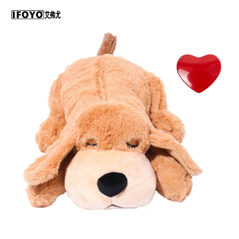 FOYO Heartbeat Puppy Toy – Plush Comfort Doll for Dog Anxiety Relief, Sleep Aid & Behavioral Training