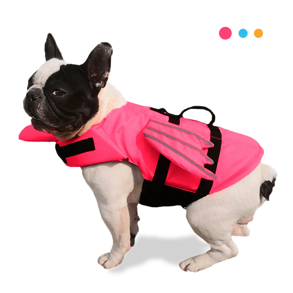 🐶 Dog Life Jacket – High Buoyancy Safety Vest with Rescue Handle (S/M/L)