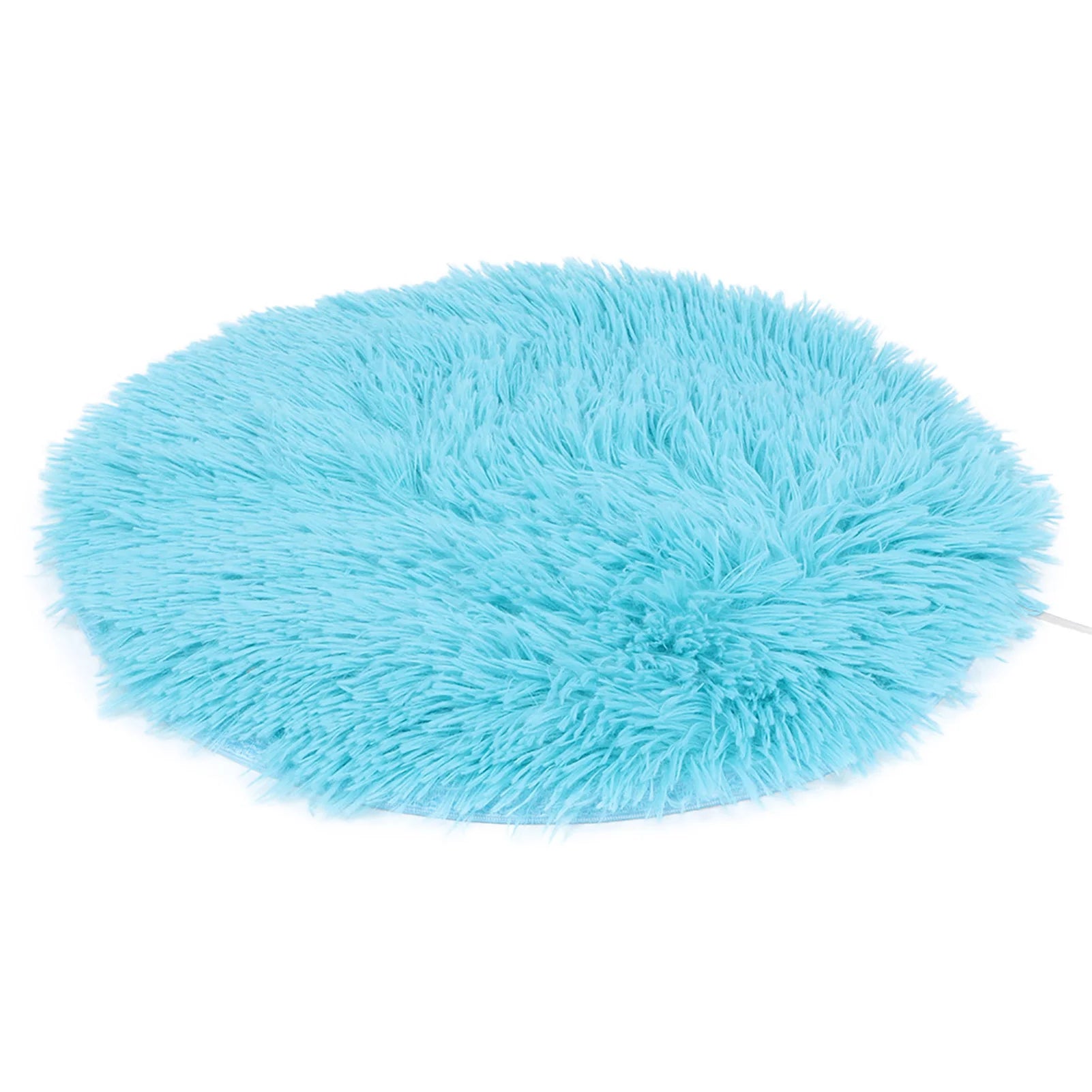 USB Heated Cat Plush Mat – Soft Electric Heating Pad for Cats & Small Dogs, Four Seasons Warm Pet Blanket