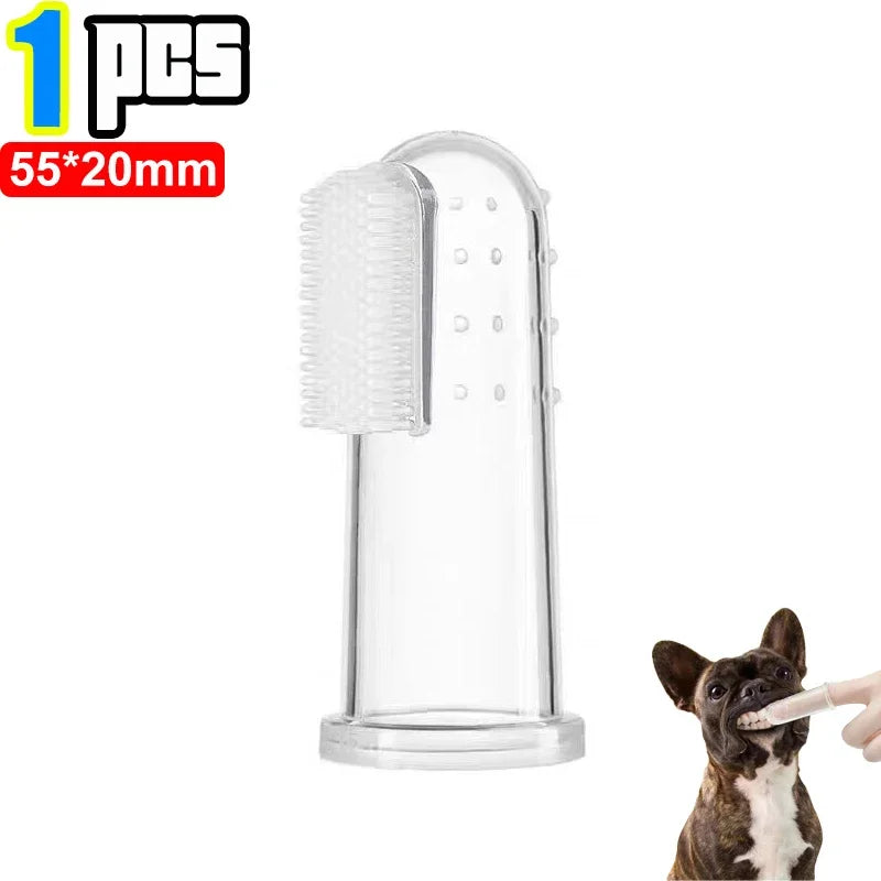 Silicone Soft Pet Finger Cuff Toothbrush