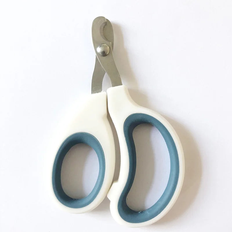 Pet Nail Scissors – Half Moon Stainless Steel Clippers for Cats, Dogs & Small Pets
