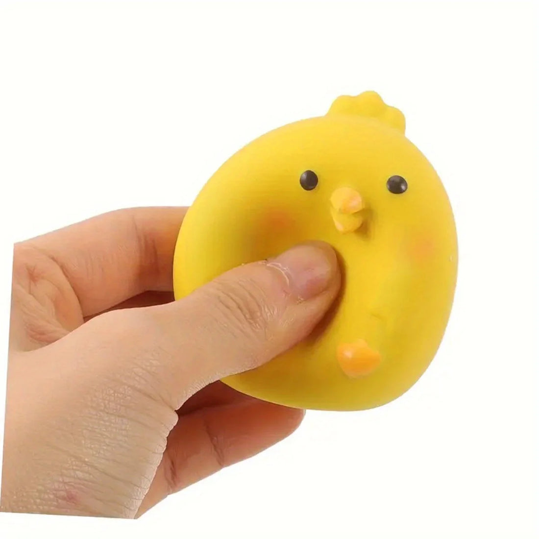 Squeaky Dog Toy – Durable Latex Chicken Ball for Chewing & Interactive Play