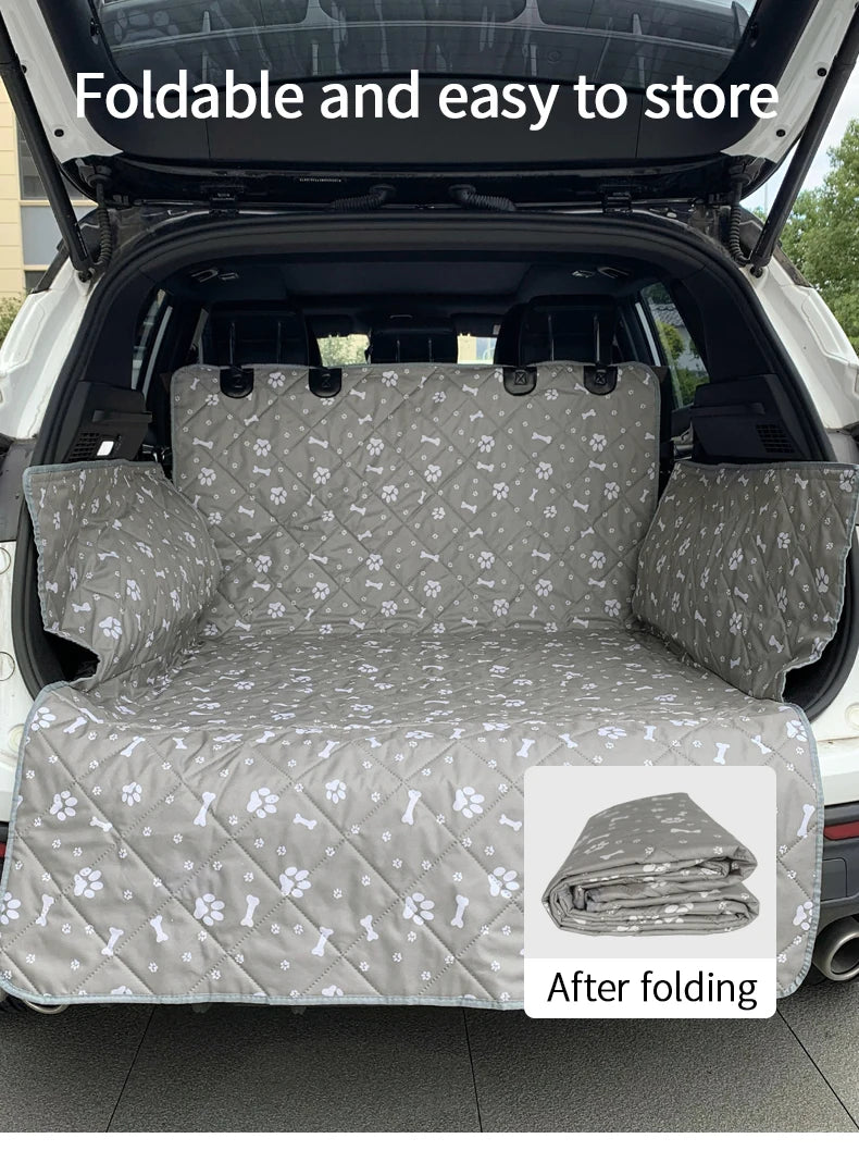 Waterproof SUV Cargo Liner for Dogs – Universal Fit Pet Seat Cover Mat for SUVs, Sedans & Vans