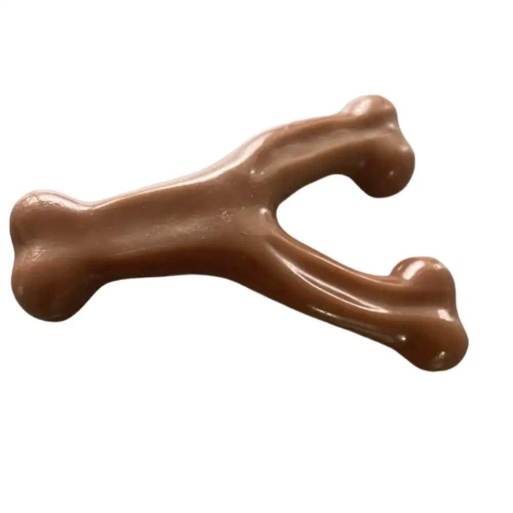 Durable Nylon Dog Chew Bone – Bite-Resistant Stick Toy 🐾🦴