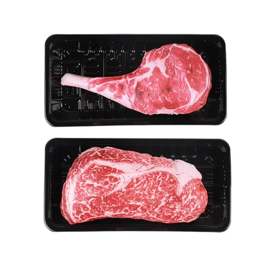 Squeaky Steak & Bone Dog Toy – Bite-Resistant Chew & Training Toy 🍖🐾