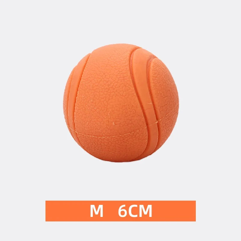 HOOPET Rubber Dog Ball – Bite-Resistant Toy for Small to XL Dogs