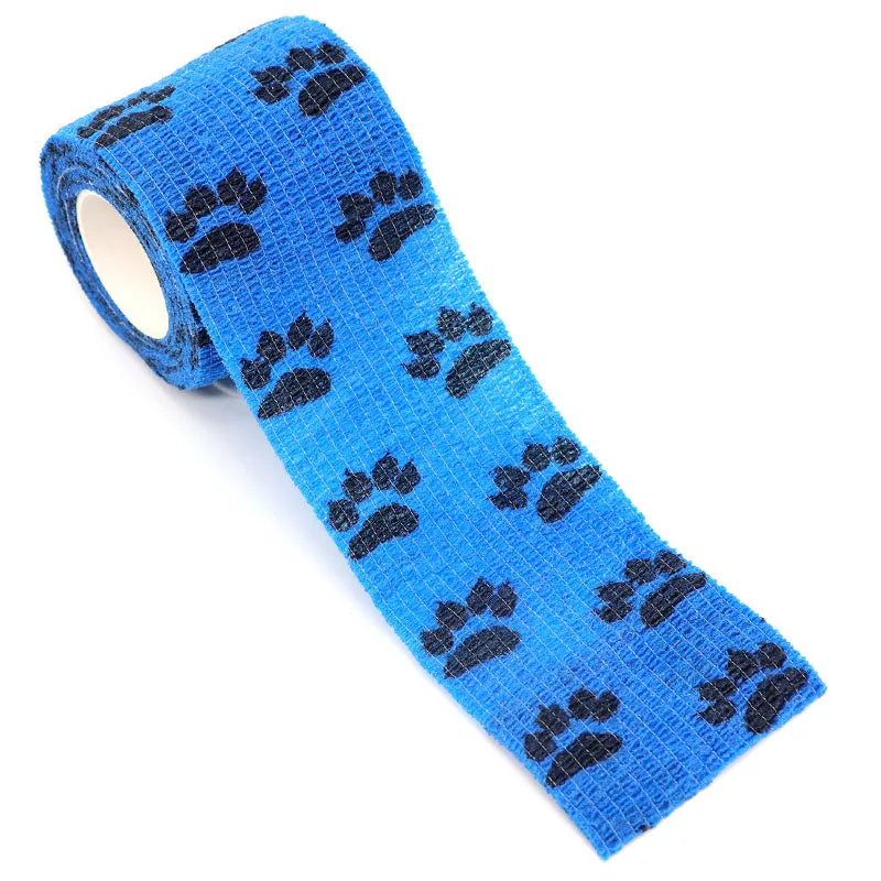 6PCS Pet Puppy Leg Wraps – Self-Adhesive Anti-Dirt Bandages for Dog Feet Protection During Outdoor Walks