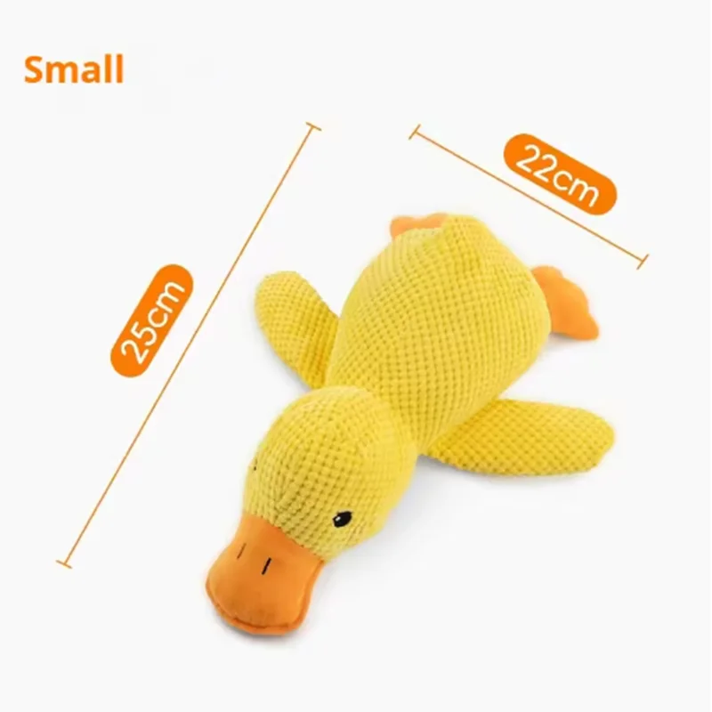 Stomping Duck Plush Dog Toy – Bite-Resistant Chew Toy for Large Dogs