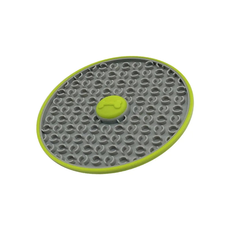 🐶 Dogs Slow Feeder Lick Mat – Suction Cup Hanging Pet Anxiety Relief Food Plate