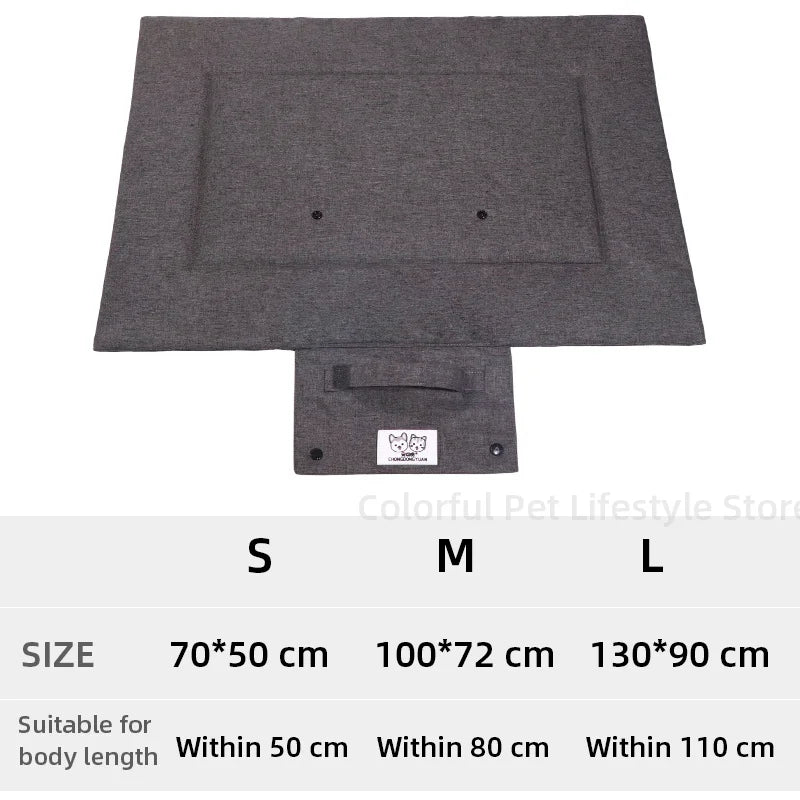 Waterproof Foldable Pet Mat – Portable Dog Bed Blanket for Outdoor & Indoor Use