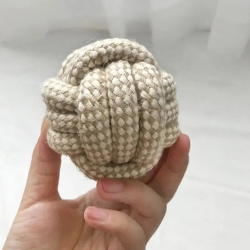 Knot Chew Toy – Teeth Cleaning & Interactive Play for Pets 🪢🐾