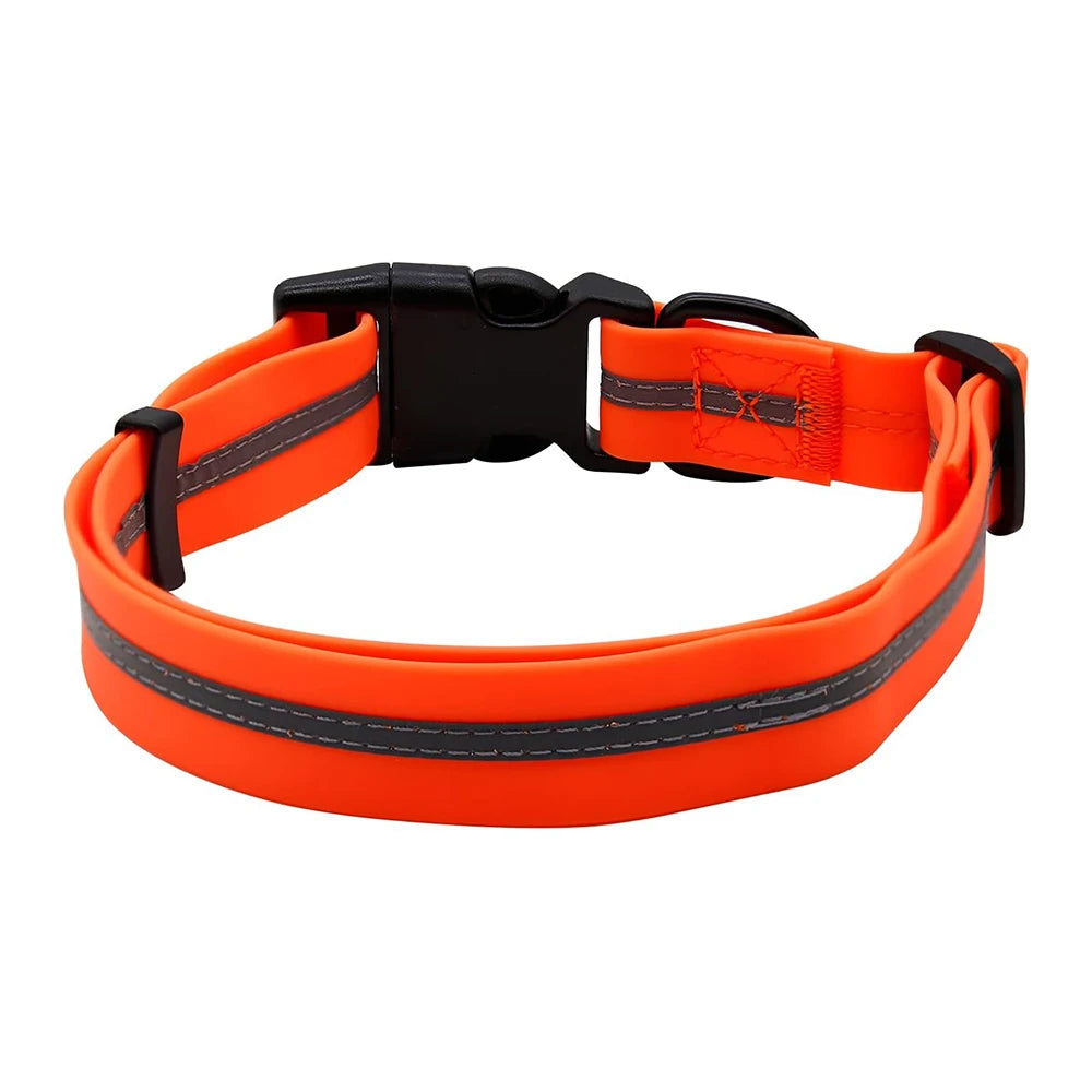 🐶 Waterproof Adjustable Dog Collar – Soft, Durable & Reflective (S/M/L)