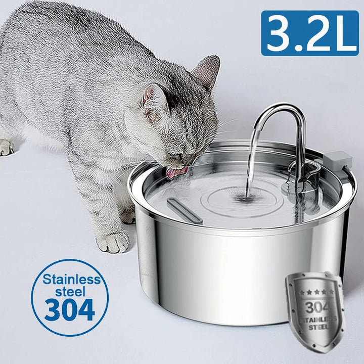 🐾 Replacement Filters for Stainless Steel Cat Water Fountain – Activated Carbon & Sponge Elements