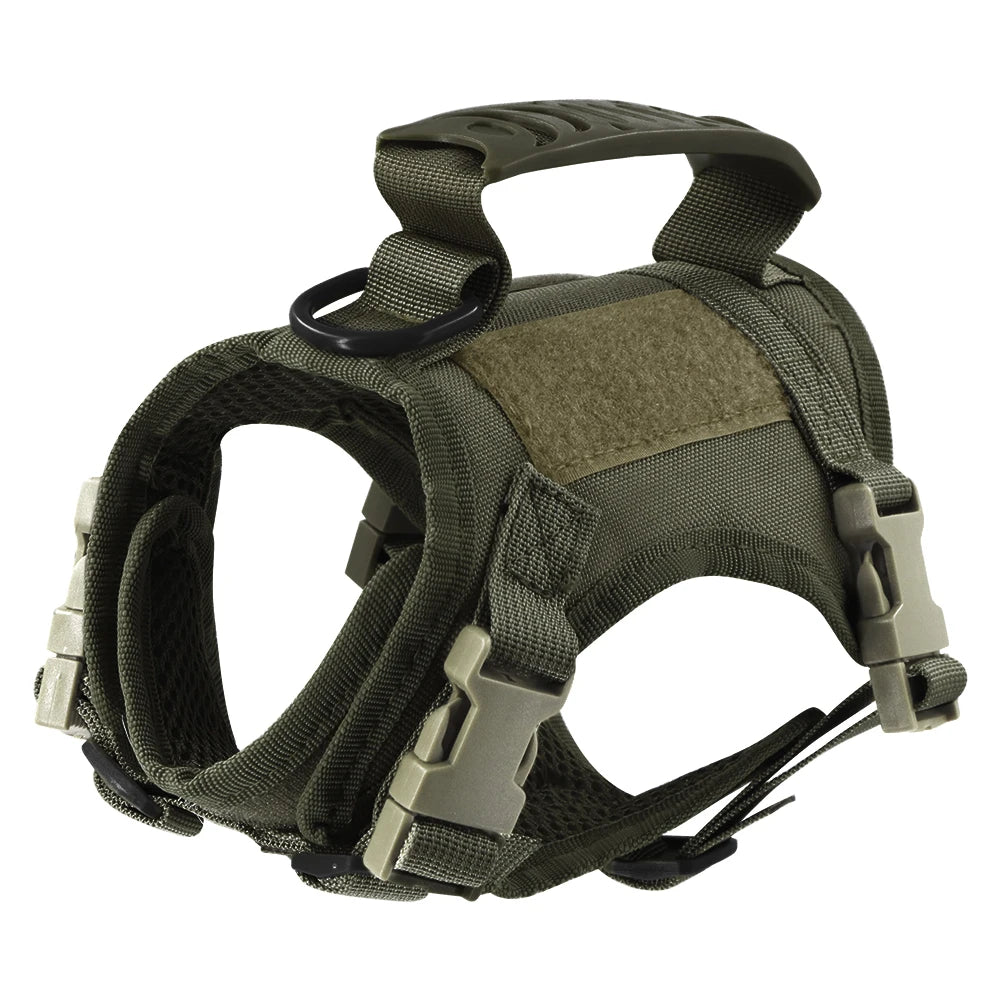 Tactical Cat Harness & Leash – Adjustable Vest for Cats, Kittens & Small Dogs