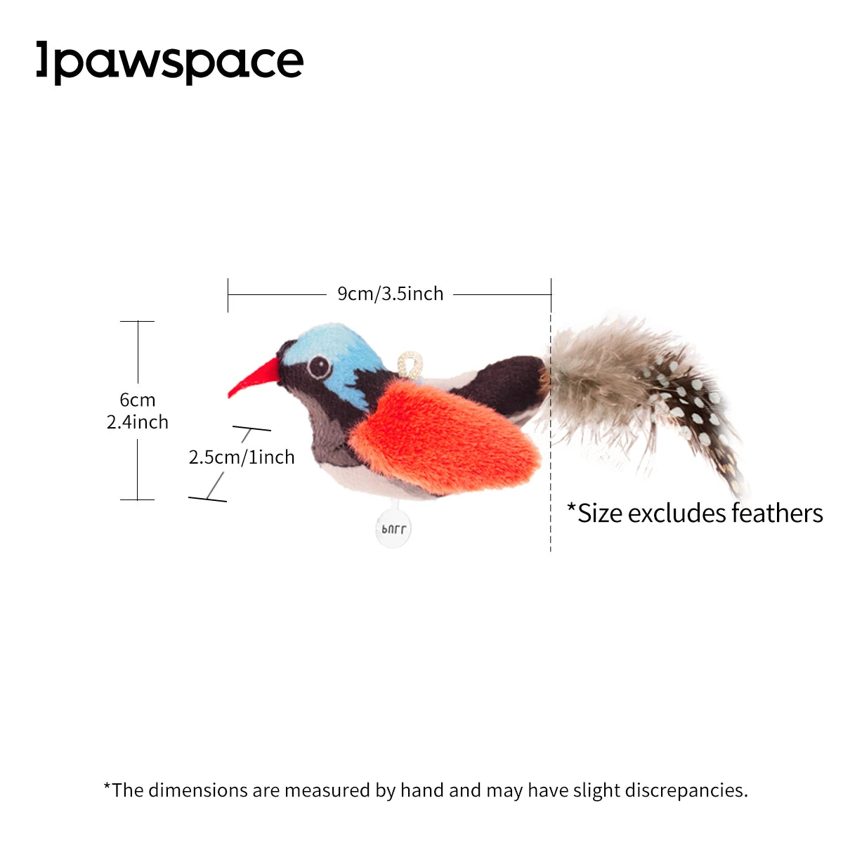 Chirp Bird Interactive Cat Toy with Realistic Sound 🐦🐾