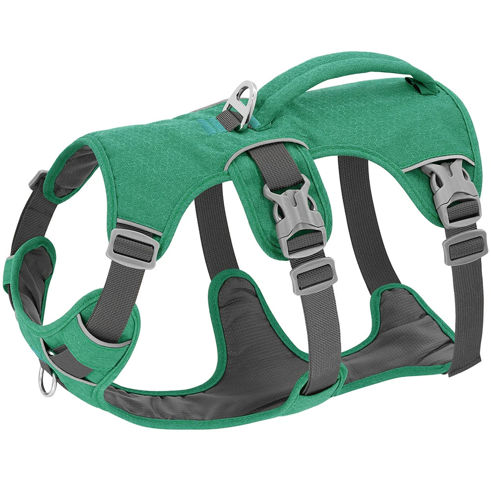 🐶 Escape-Proof Reflective Dog Harness – Durable Nylon Vest with Handle for Small to Large Dogs