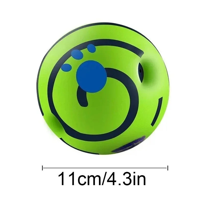 Wobble Wag Giggle Glow Ball – Interactive Sound Dog Toy 🟢🐾