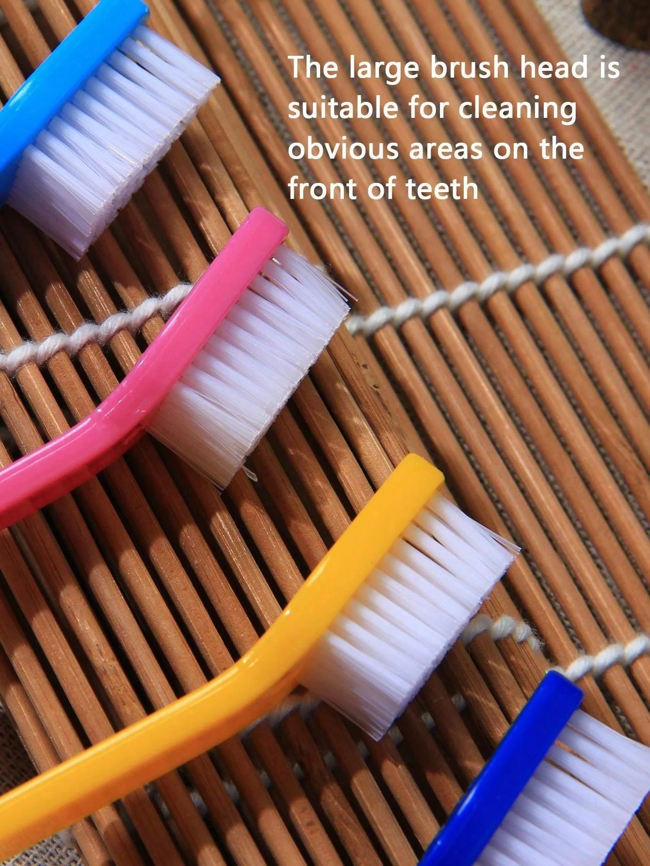 5pcs/set Long Handle Double-Head Pet Toothbrush – Soft Bristle Dog & Cat Teeth Cleaning Oral Care Kit