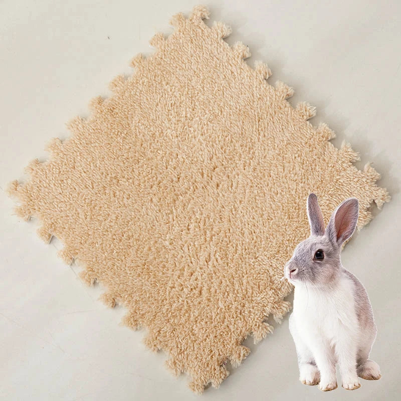 30×30cm Soft EVA Foam Pet Warming Pad – Small Animal Sleeping Mat for Guinea Pigs, Hamsters, Rabbits (1–10Pcs)