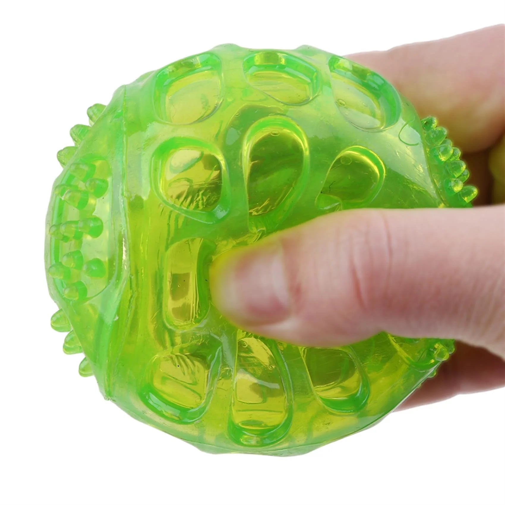 Waterproof Squeaky Dog Ball – Bite-Resistant Chew & Training Toy ⚽🐾