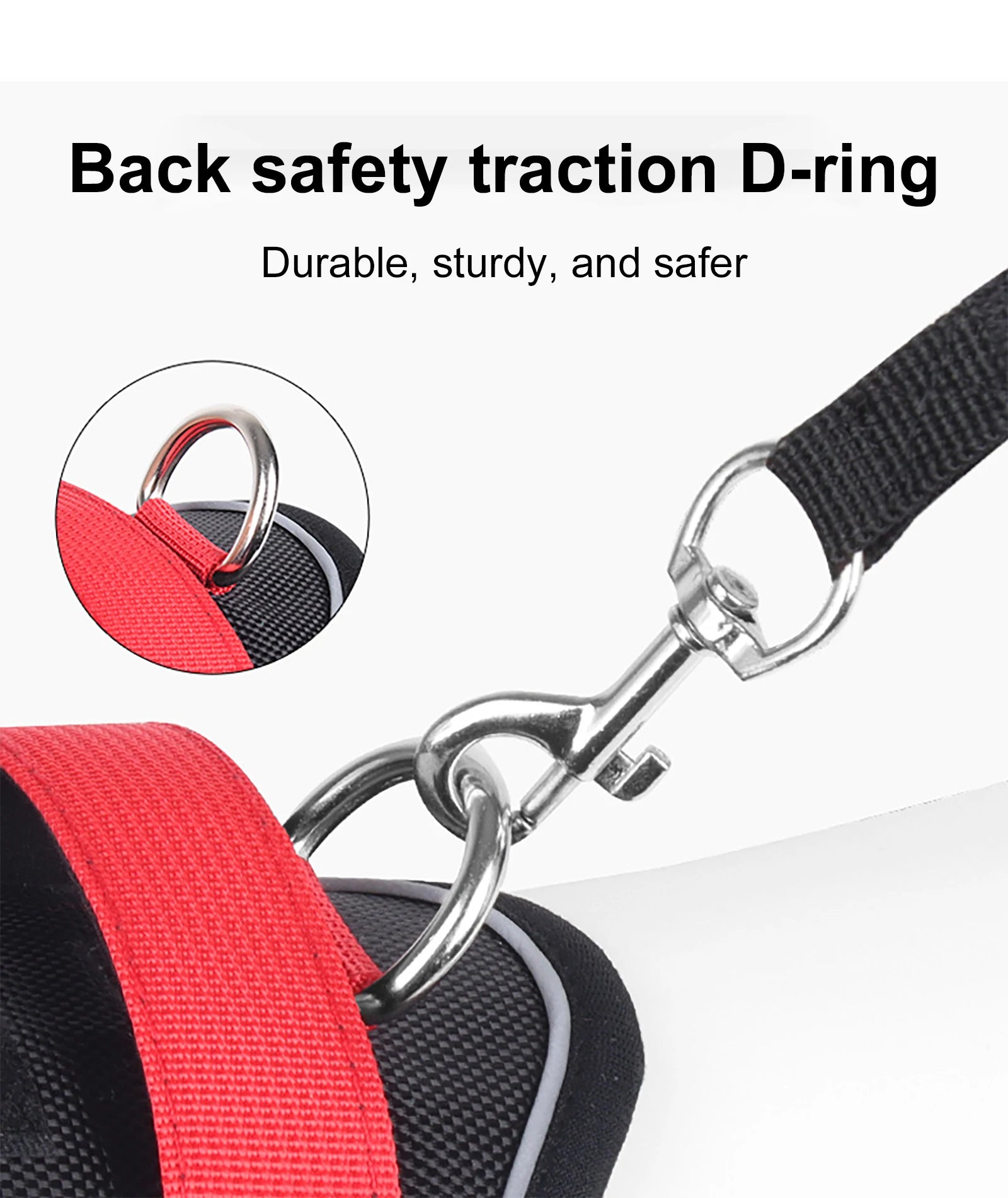 🛡️ Tactical Dog Harness – Reflective Waterproof Vest for Medium & Large Dogs