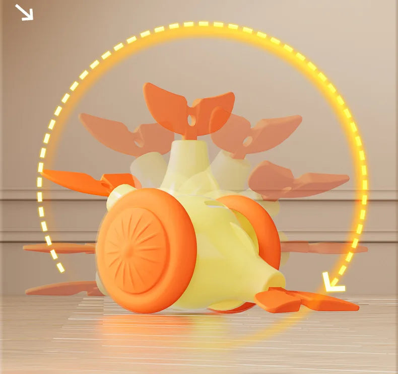 Interactive Electric Whale Cat Toy – Automatic Teaser Car with Obstacle Avoidance for Kittens