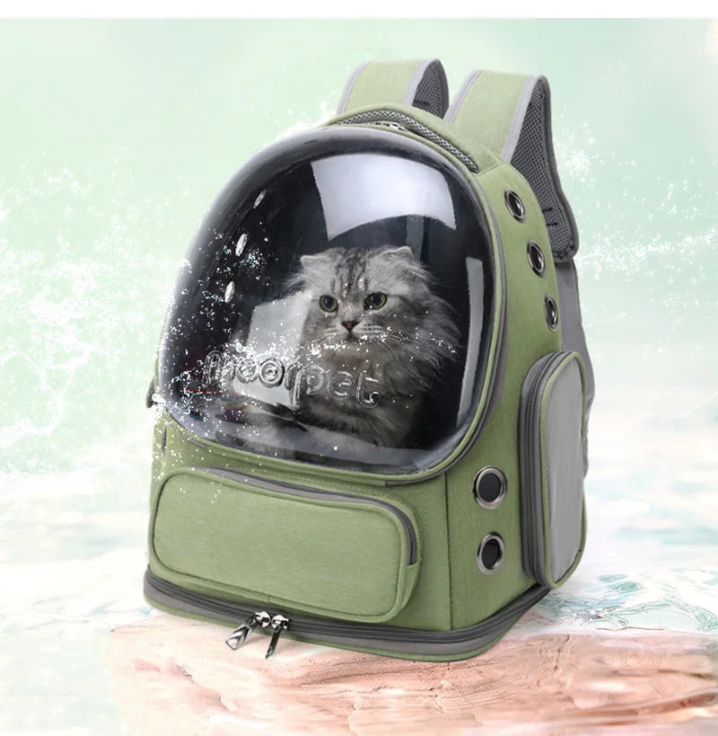 Travel Backpack for Cats Small Dogs Breathable