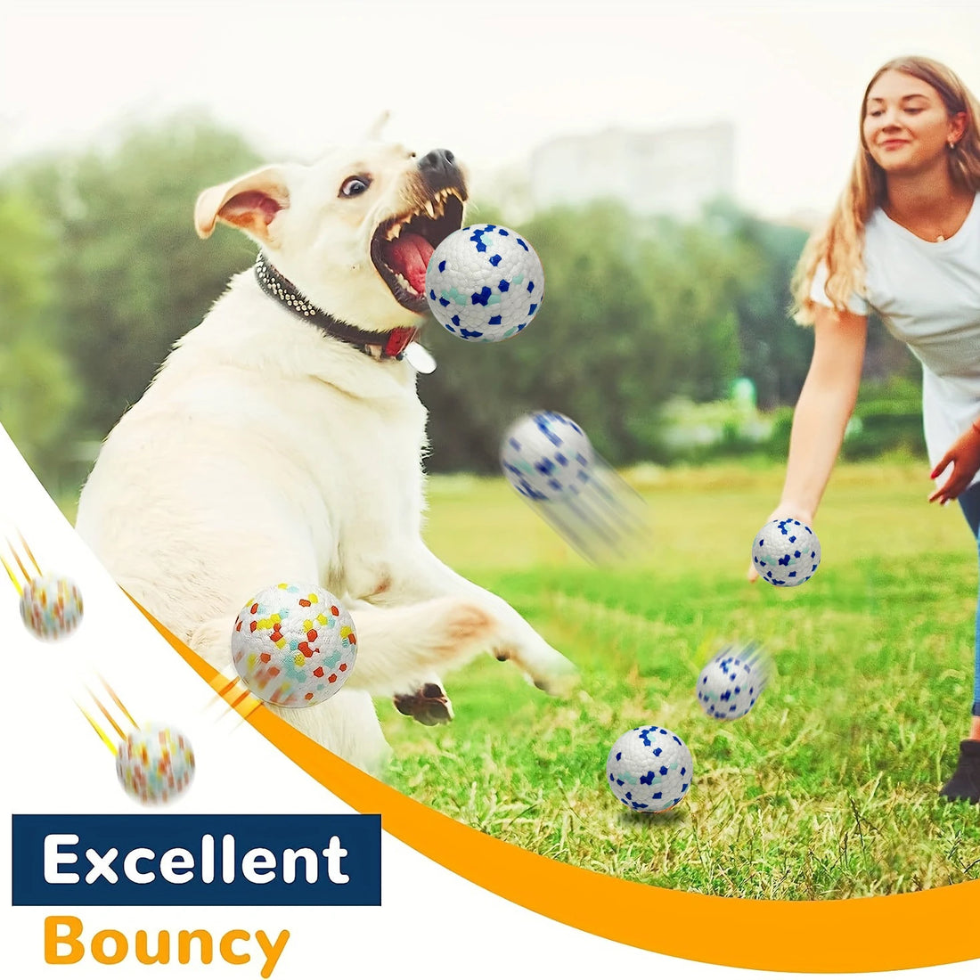 Durable Chew Ball for Dogs – Interactive Teeth-Cleaning Toy