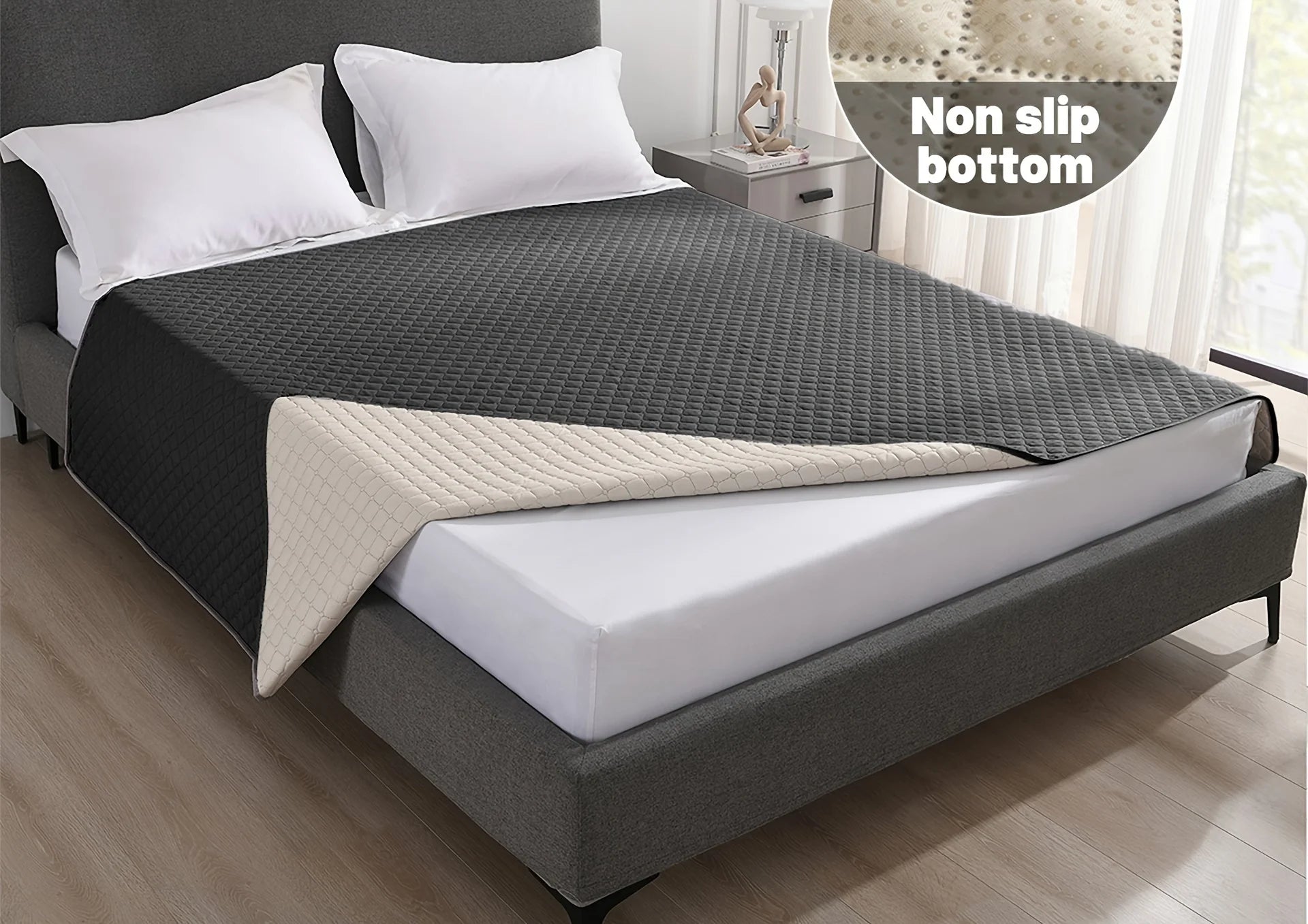 Anti-Leaking & Non-Slip Dog Bed Cover