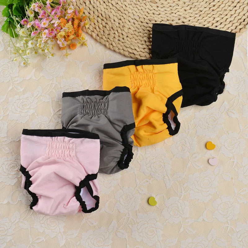 Reusable Pet Diapers – Washable Sanitary Pants for Female Dogs & Male Cats